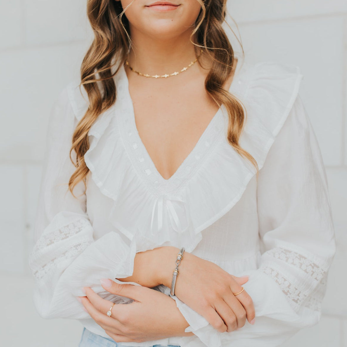 The Gold Cross Necklace