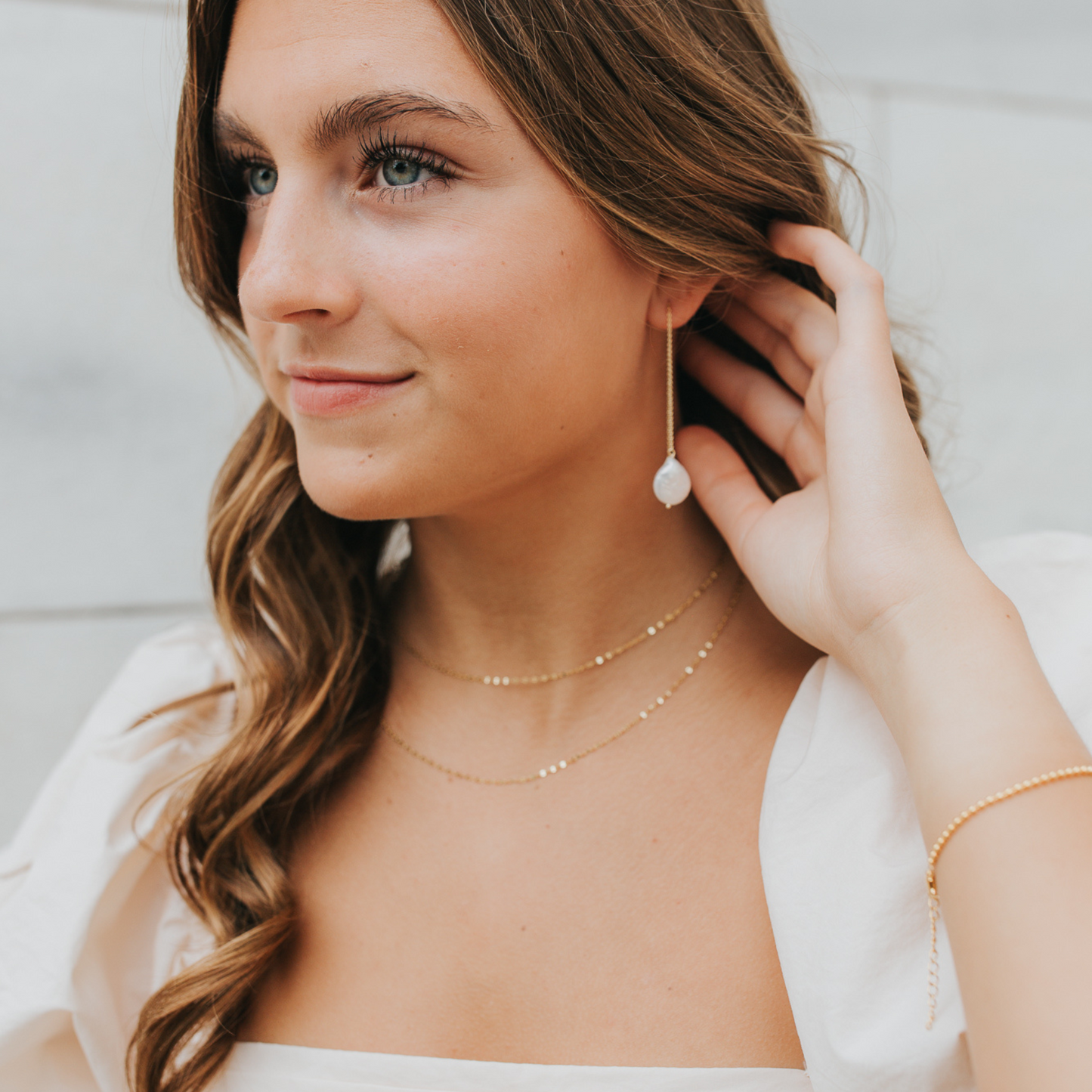 The Kate Threader Earrings