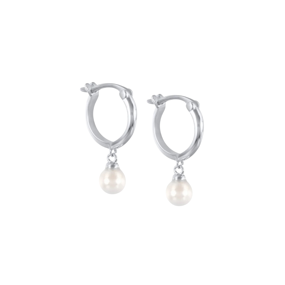 The Ainslee Tiny Pearl Hoops