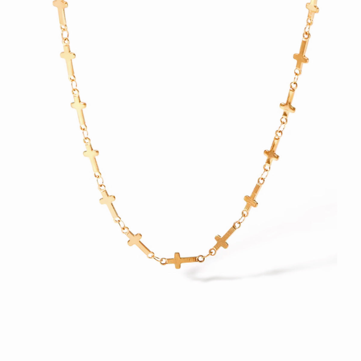 The Gold Cross Necklace
