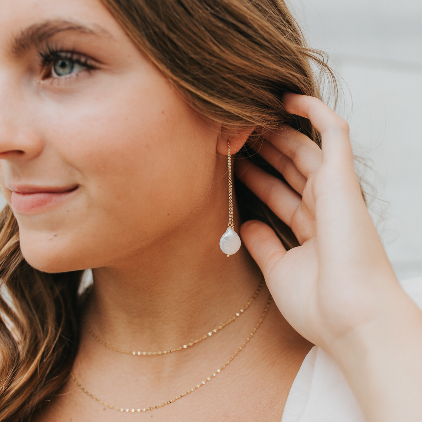 The Kate Threader Earrings
